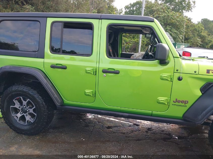 2019 Jeep Wrangler Unlimited Rubicon 4X4 VIN: 1C4HJXFNXKW502557 Lot: 40136877