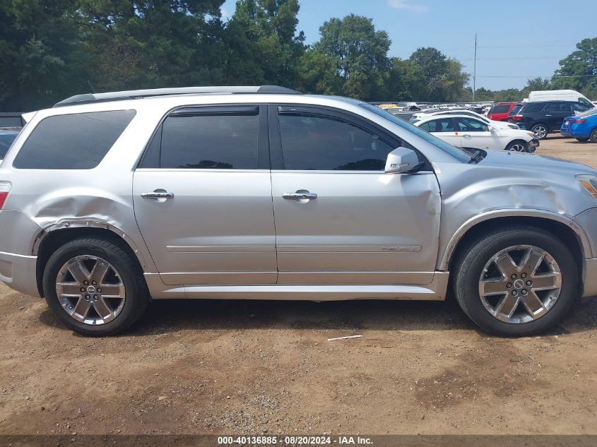 2011 GMC Acadia Denali VIN: 1GKKRTED0BJ267622 Lot: 40136885