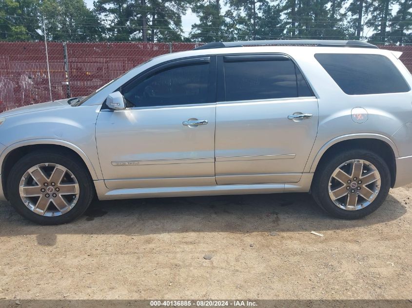 2011 GMC Acadia Denali VIN: 1GKKRTED0BJ267622 Lot: 40136885