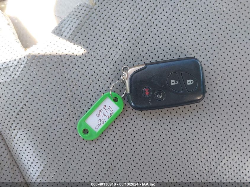 2008 Lexus Es 350 VIN: JTHBJ46G682271600 Lot: 40136918