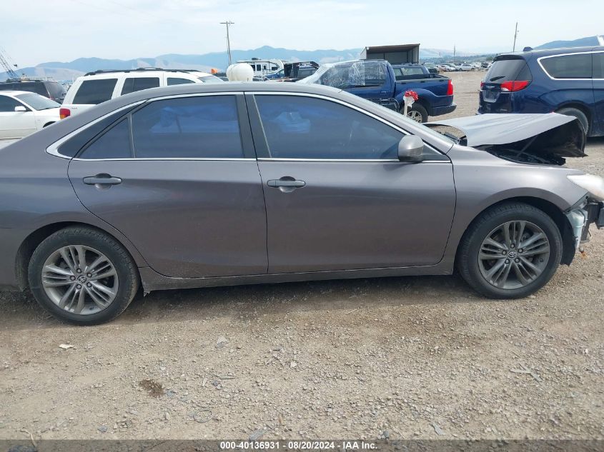 2015 Toyota Camry Se VIN: 4T1BF1FK3FU007219 Lot: 40136931