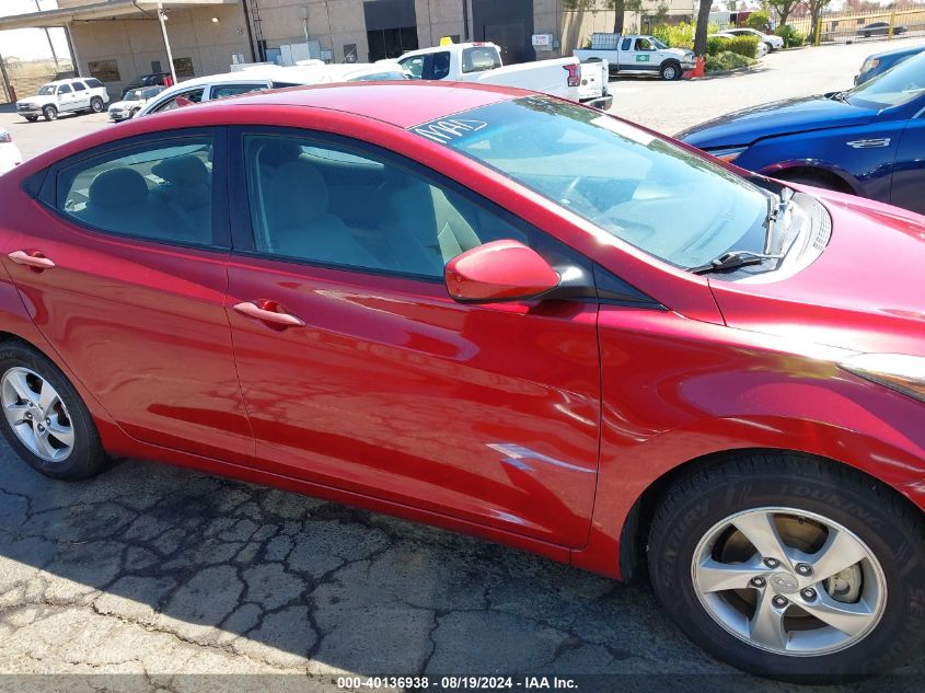2015 Hyundai Elantra Se VIN: 5NPDH4AE5FH552696 Lot: 40136938
