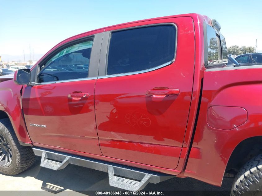 2017 GMC Canyon Sle VIN: 1GTG6CEN1H1258147 Lot: 40136943