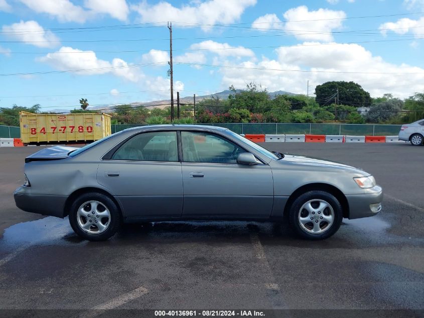 1999 Lexus Es 300 300 VIN: JT8BF28G4X0177146 Lot: 40136961