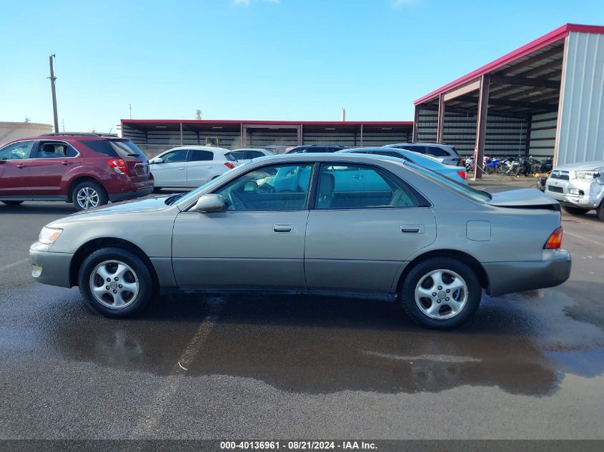 1999 Lexus Es 300 300 VIN: JT8BF28G4X0177146 Lot: 40136961