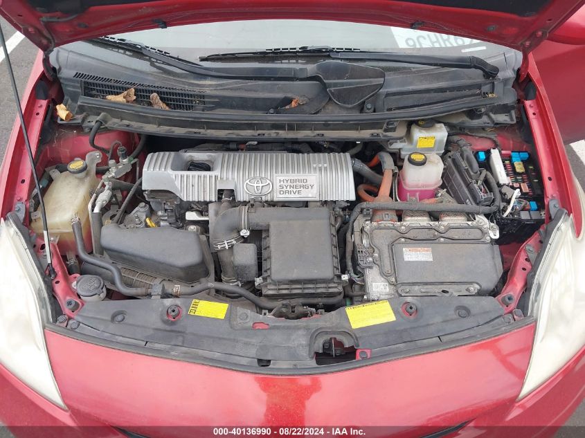 2013 Toyota Prius Three VIN: JTDKN3DU2D1689452 Lot: 40136990