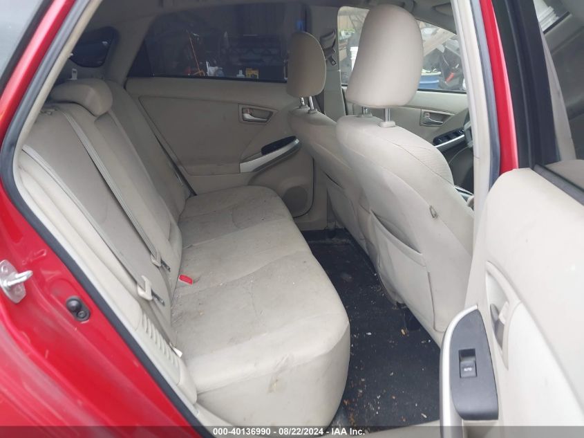 2013 Toyota Prius Three VIN: JTDKN3DU2D1689452 Lot: 40136990