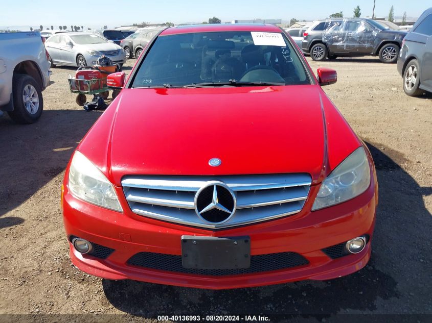 2010 Mercedes-Benz C 300 VIN: WDDGF5EB2AF426569 Lot: 40136993