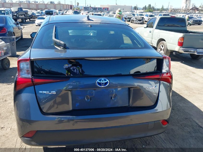 2021 Toyota Prius Le VIN: JTDKAMFU4M3148969 Lot: 40137006