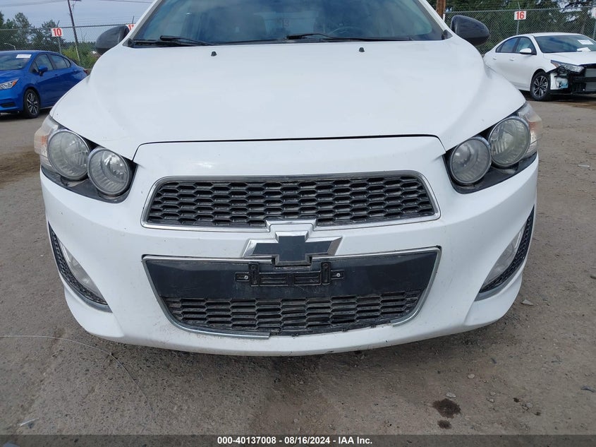 2014 Chevrolet Sonic Rs Auto VIN: 1G1JG6SB1E4151021 Lot: 40137008