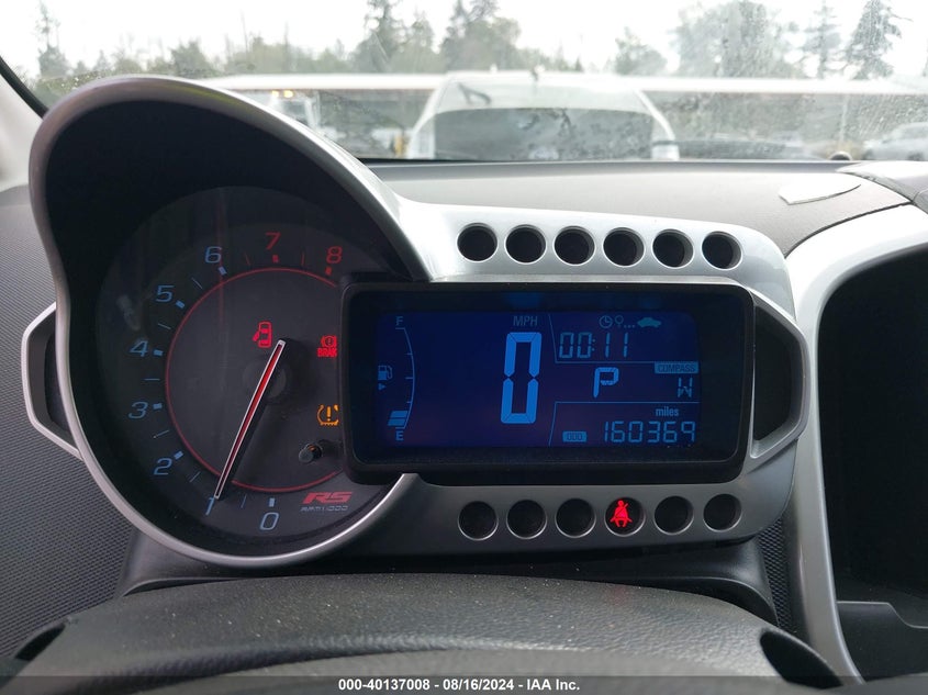 2014 Chevrolet Sonic Rs Auto VIN: 1G1JG6SB1E4151021 Lot: 40137008