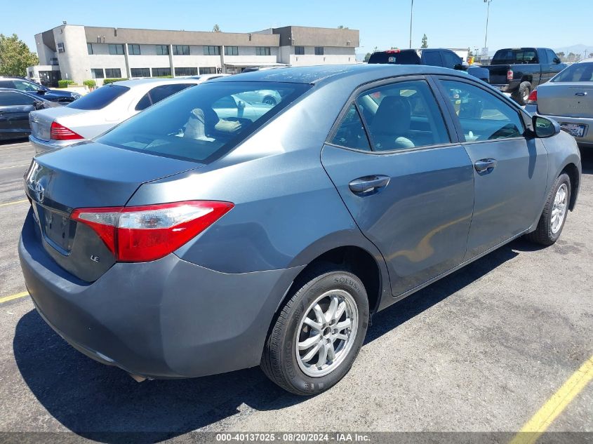 2015 Toyota Corolla Le/Le Plus/Le Premium VIN: 5YFBURHE2FP199083 Lot: 40137025