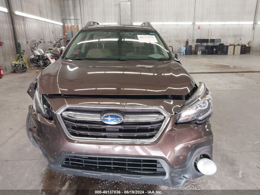 2019 Subaru Outback 2.5I Premium VIN: 4S4BSAHC4K3235179 Lot: 40137036