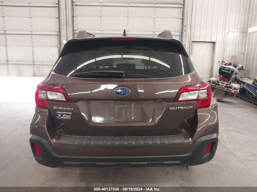 2019 Subaru Outback 2.5I Premium VIN: 4S4BSAHC4K3235179 Lot: 40137036