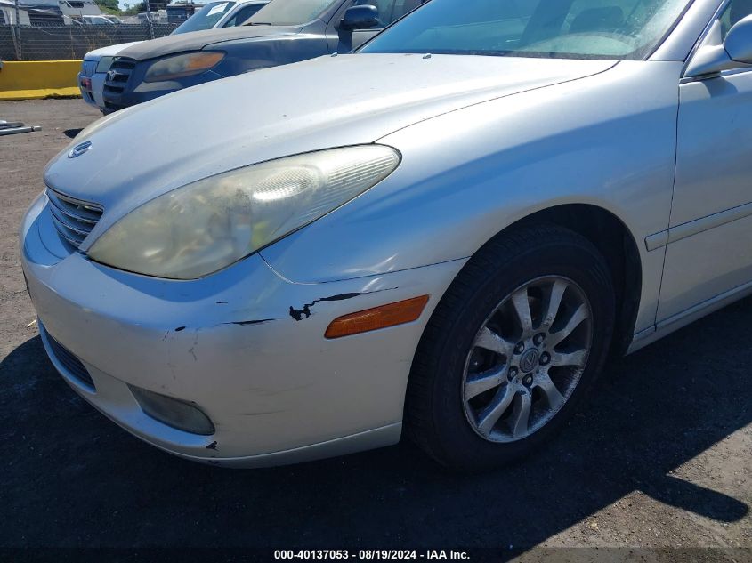 2002 Lexus Es 300 VIN: JTHBF30G325035240 Lot: 40137053