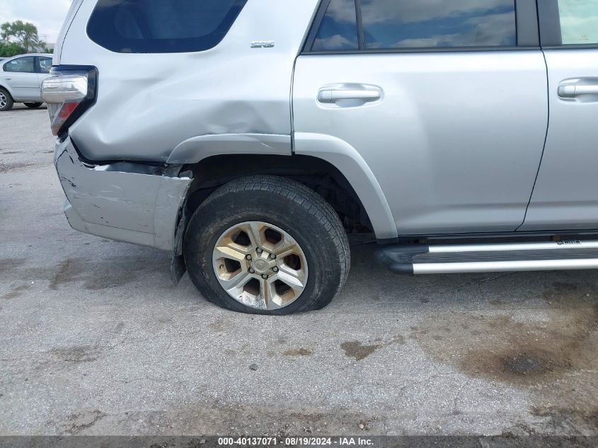 2016 Toyota 4Runner Sr5 VIN: JTEBU5JR9G5334155 Lot: 40137071