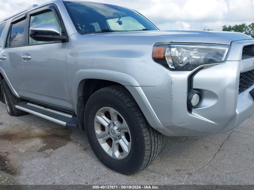 2016 Toyota 4Runner Sr5 VIN: JTEBU5JR9G5334155 Lot: 40137071