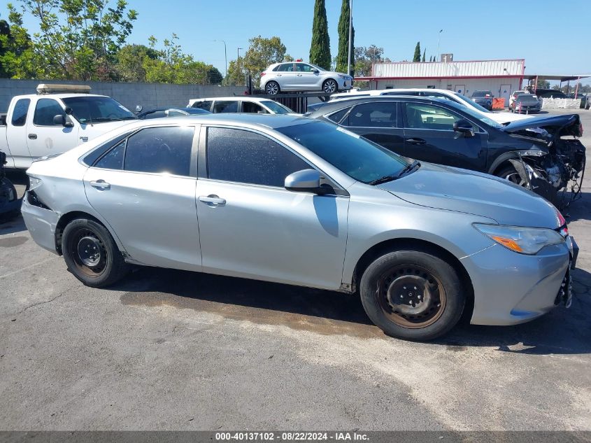 2016 Toyota Camry Le VIN: 4T1BF1FK3GU537031 Lot: 40137102