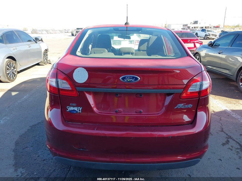 2013 Ford Fiesta Se VIN: 3FADP4BJ8DM225401 Lot: 40137117