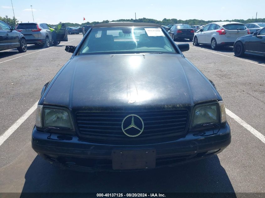 1997 Mercedes-Benz Sl 500 VIN: WDBFA67FXVF145327 Lot: 40137125