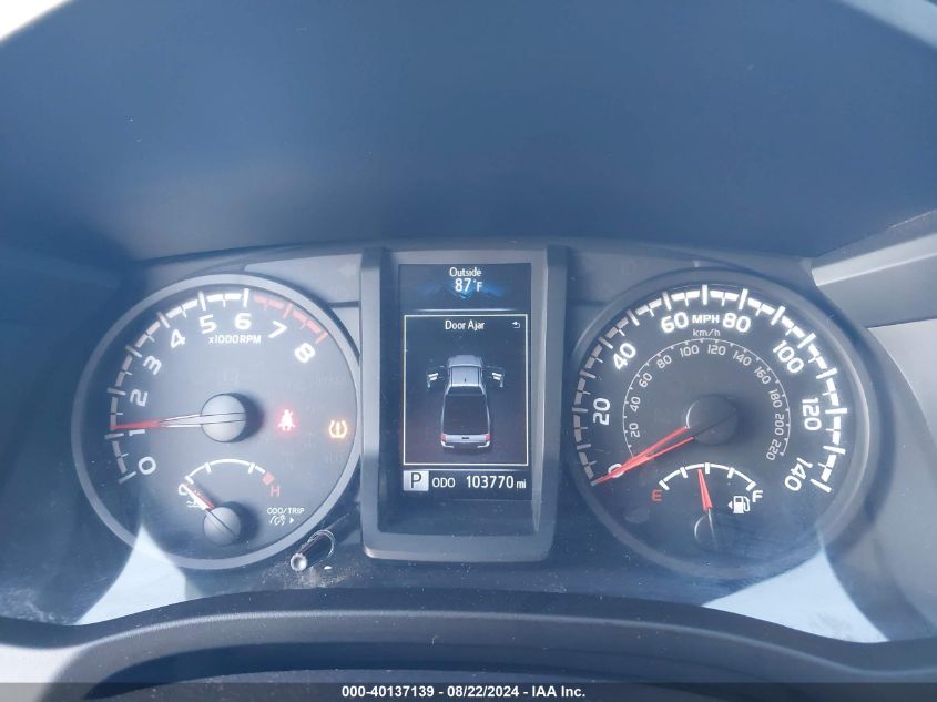 2019 Toyota Tacoma Sr V6 VIN: 5TFRZ5CN8KX079624 Lot: 40137139