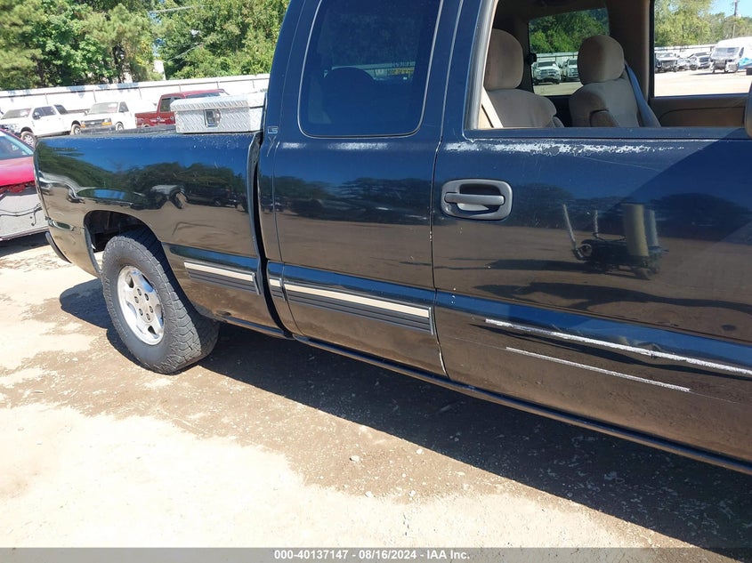 1999 Chevrolet Silverado 1500 Ls VIN: 2GCEC19T5X1117054 Lot: 40137147