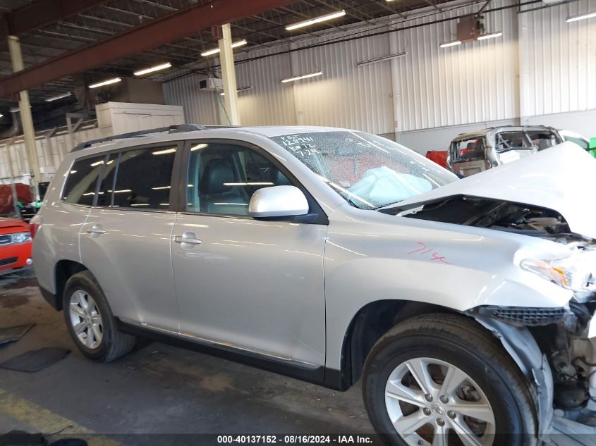 5TDBK3EH6CS142292 2012 Toyota Highlander Se V6