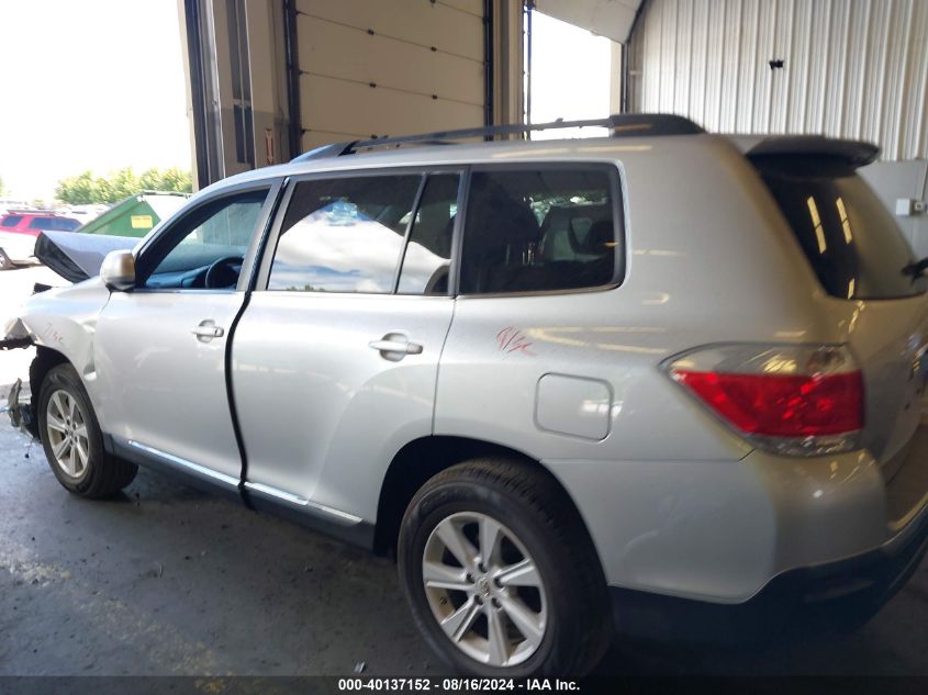 2012 Toyota Highlander Se V6 VIN: 5TDBK3EH6CS142292 Lot: 40137152