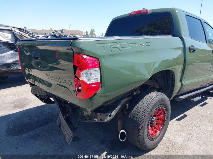 2020 Toyota Tundra 4Wd Trd Pro VIN: 5TFDY5F19LX916257 Lot: 40137158