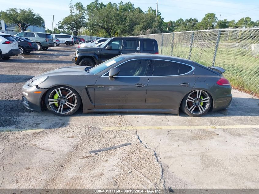 2014 Porsche Panamera E-Hybrid S VIN: WP0AD2A75EL044601 Lot: 40137168