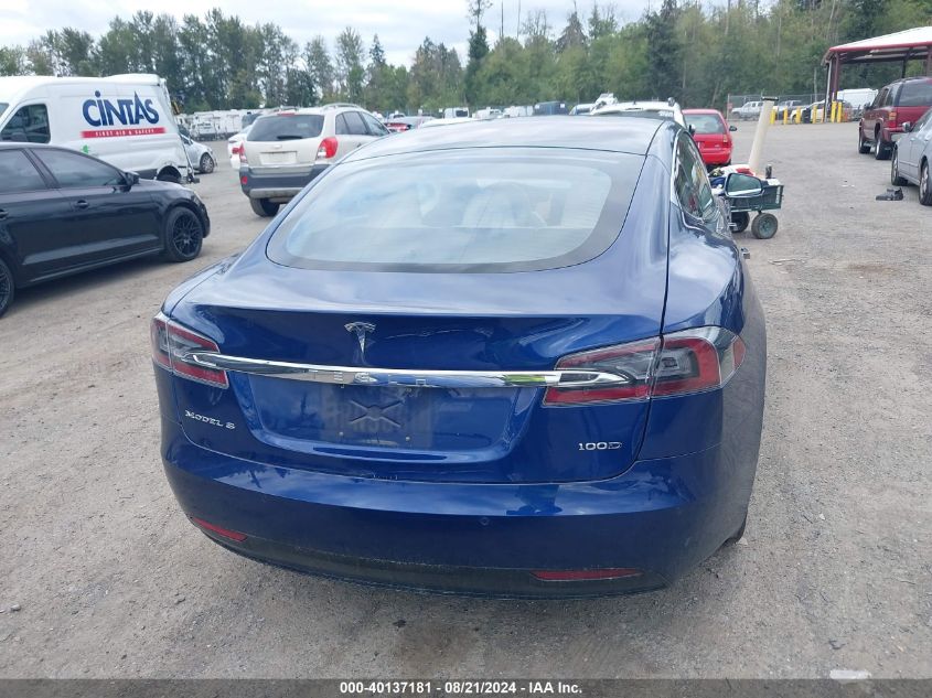 2019 Tesla Model S 100D/75D/Long Range/Standard Range VIN: 5YJSA1E23KF307284 Lot: 40137181