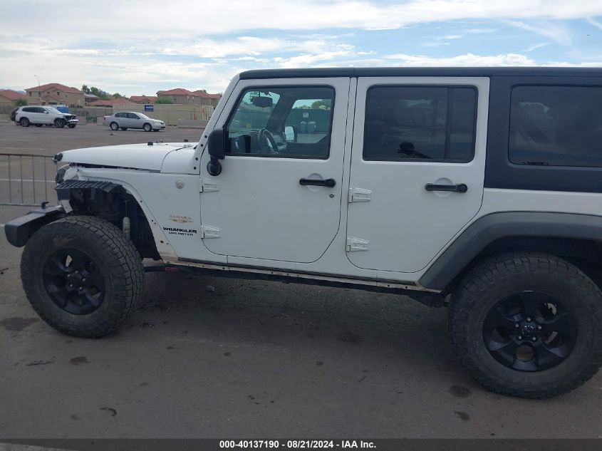 2013 Jeep Wrangler Unlimited Sahara VIN: 1C4BJWEG8DL601935 Lot: 40137190