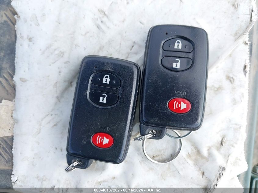 2010 Toyota Prius I/Ii/Iii/Iv/V VIN: JTDKN3DU9A0001335 Lot: 40137202