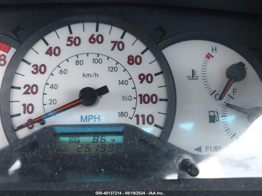 2004 Toyota Corolla S VIN: 1NXBR32E44Z324152 Lot: 40137214