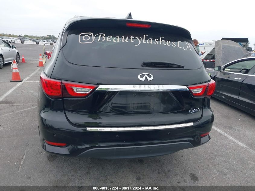 2017 Infiniti Qx60 VIN: 5N1DL0MN0HC516203 Lot: 40137224