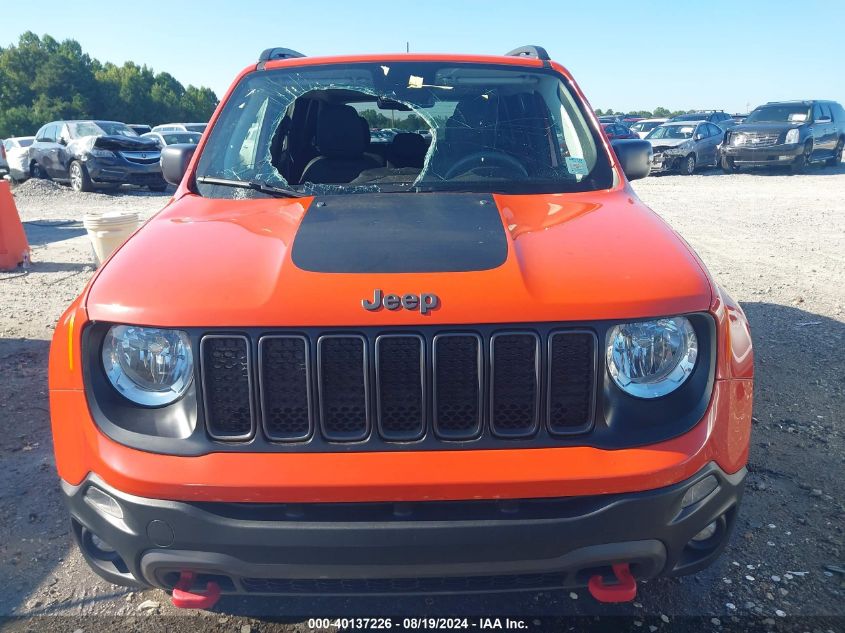 2021 Jeep Renegade Trailhawk 4X4 VIN: ZACNJDC15MPM74540 Lot: 40137226