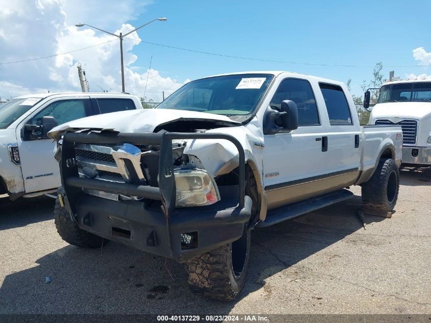 2005 Ford F-250 Lariat/Xl/Xlt VIN: 1FTSW21P55EA22312 Lot: 40137229