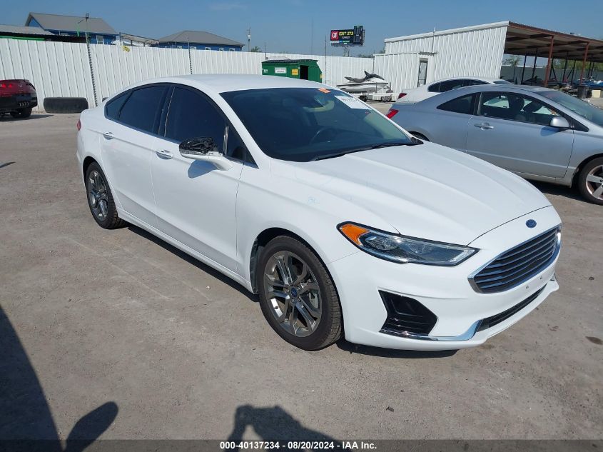 2020 Ford Fusion Sel VIN: 3FA6P0CD6LR154467 Lot: 40137234