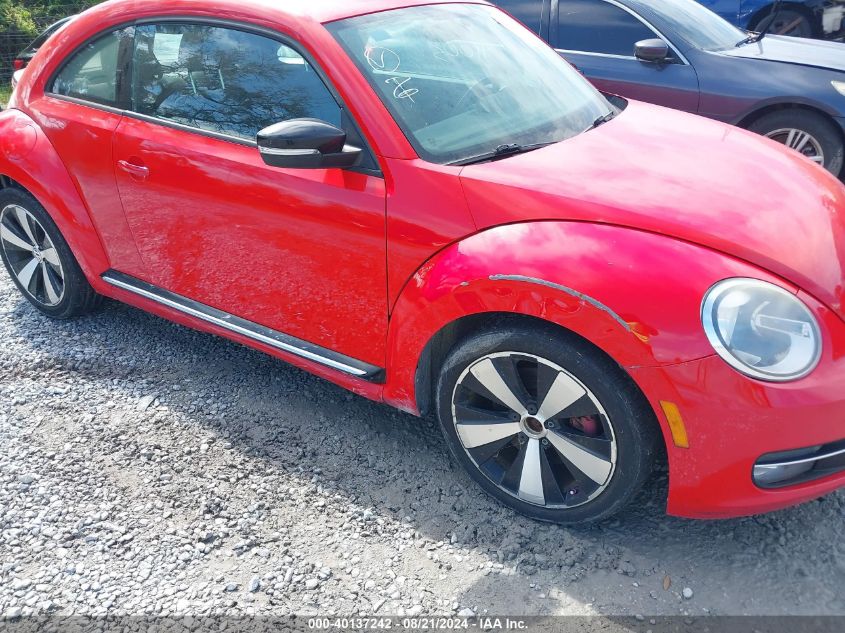 2012 Volkswagen Beetle 2.0T Turbo VIN: 3VW467AT9CM646170 Lot: 40137242