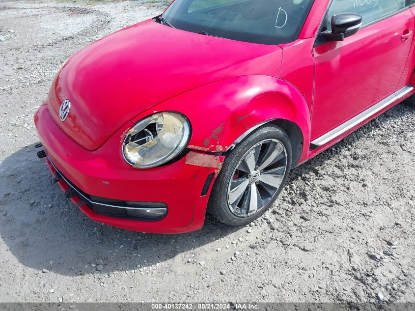 2012 Volkswagen Beetle 2.0T Turbo VIN: 3VW467AT9CM646170 Lot: 40137242