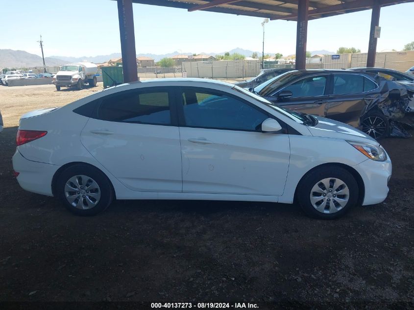 2016 Hyundai Accent Se VIN: KMHCT4AE6GU159786 Lot: 40137273