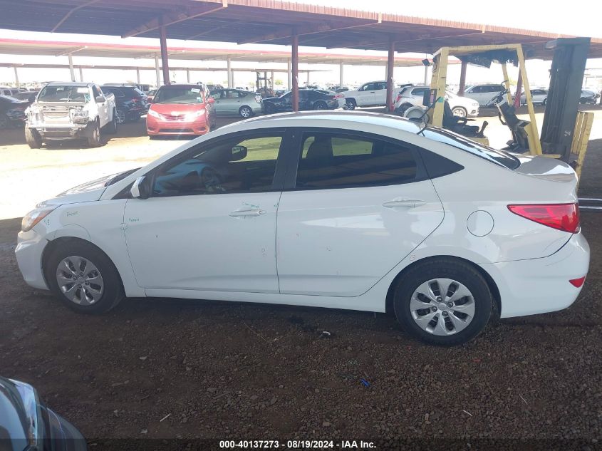 2016 Hyundai Accent Se VIN: KMHCT4AE6GU159786 Lot: 40137273