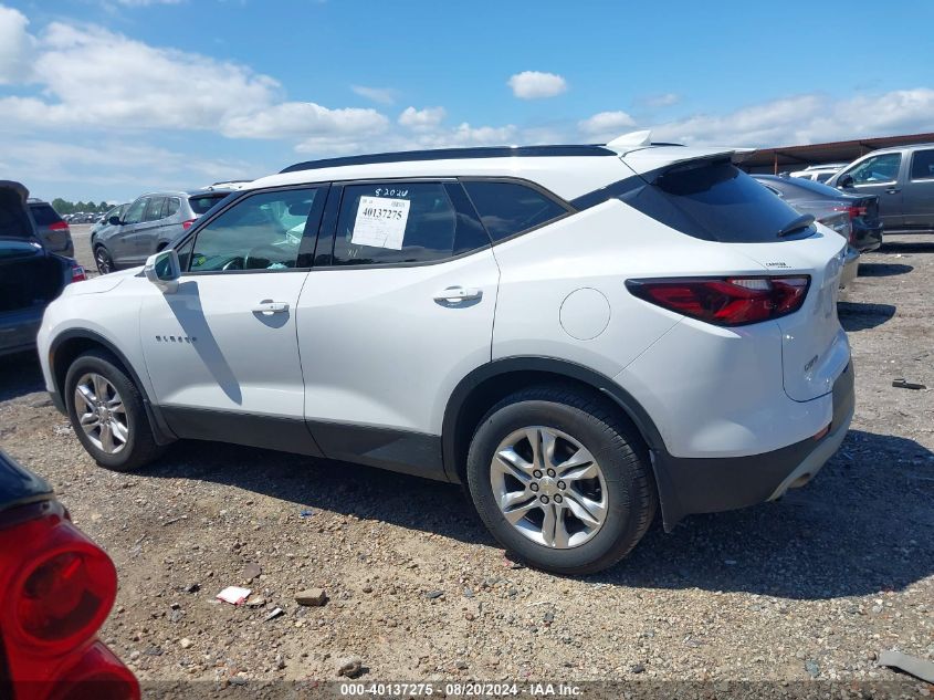 2020 Chevrolet Blazer Fwd 1Lt VIN: 3GNKBBRAXLS622216 Lot: 40137275