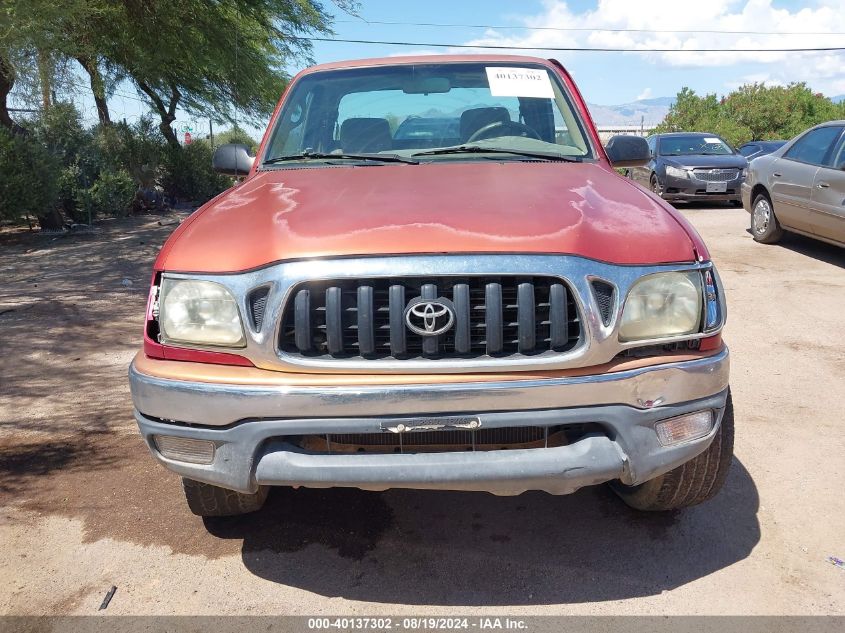 2001 Toyota Tacoma Base V6 VIN: 5TEWN72N01Z818438 Lot: 40137302