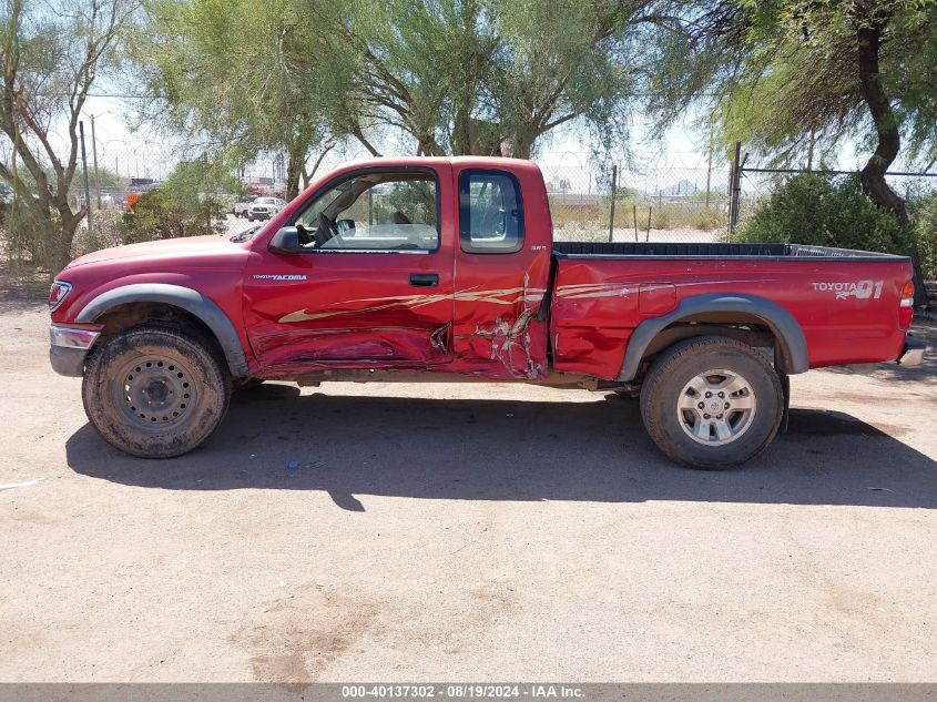 2001 Toyota Tacoma Base V6 VIN: 5TEWN72N01Z818438 Lot: 40137302