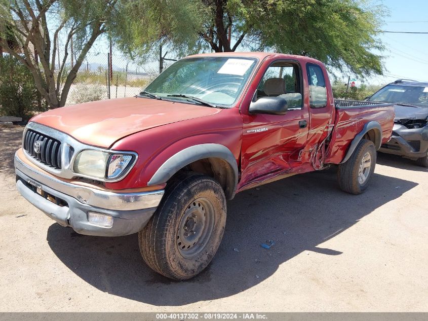 2001 Toyota Tacoma Base V6 VIN: 5TEWN72N01Z818438 Lot: 40137302