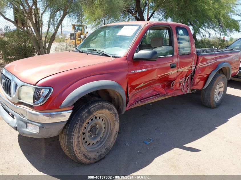 2001 Toyota Tacoma Base V6 VIN: 5TEWN72N01Z818438 Lot: 40137302