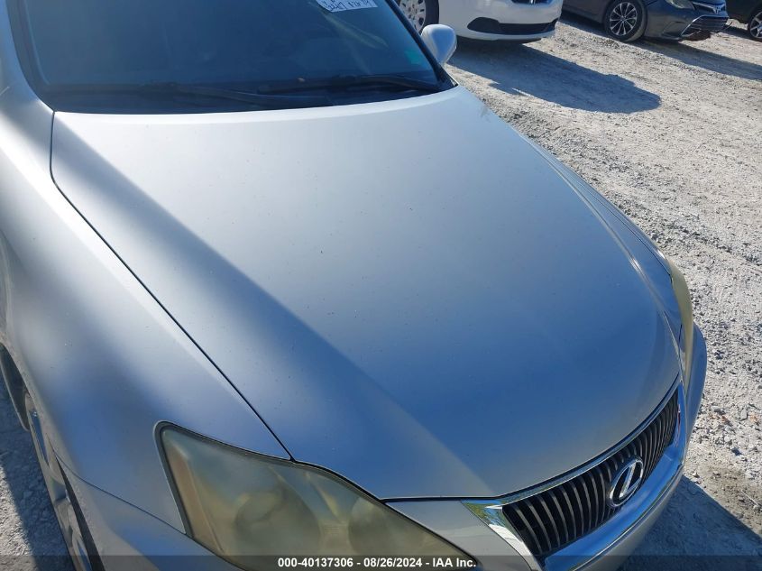 2009 Lexus Is 250 VIN: JTHBK262692085532 Lot: 40137306