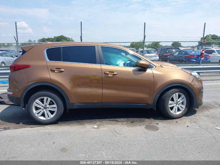 2018 Kia Sportage Lx VIN: KNDPM3AC3J7339891 Lot: 40137307