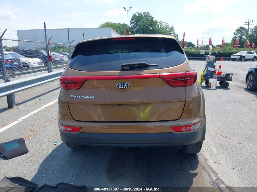 2018 Kia Sportage Lx VIN: KNDPM3AC3J7339891 Lot: 40137307